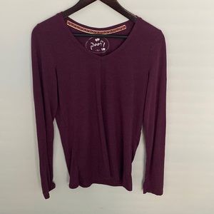 Purple Long Sleeve Top